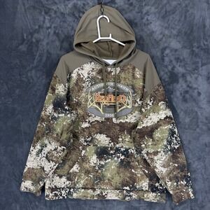 RedHead Mens 2XL Strata Camo Hoodie Bass Pro Shops Fleece Pullover 479R3951